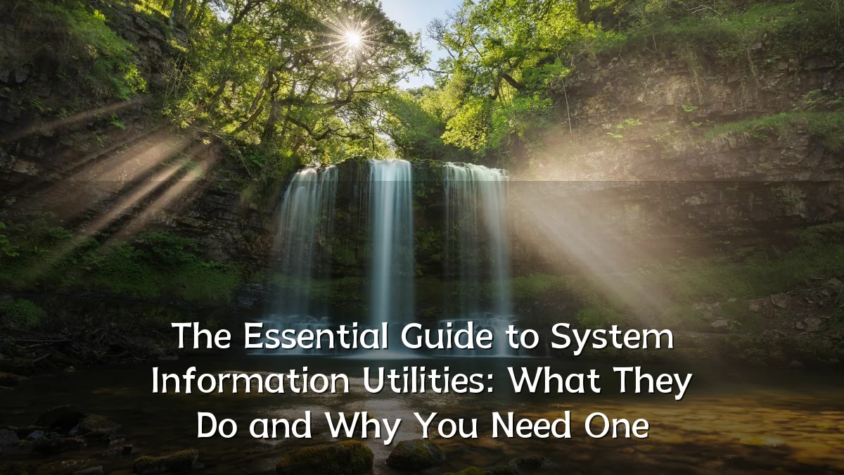 The Essential Guide to System Information Utilities: What They Do and Why You Need One