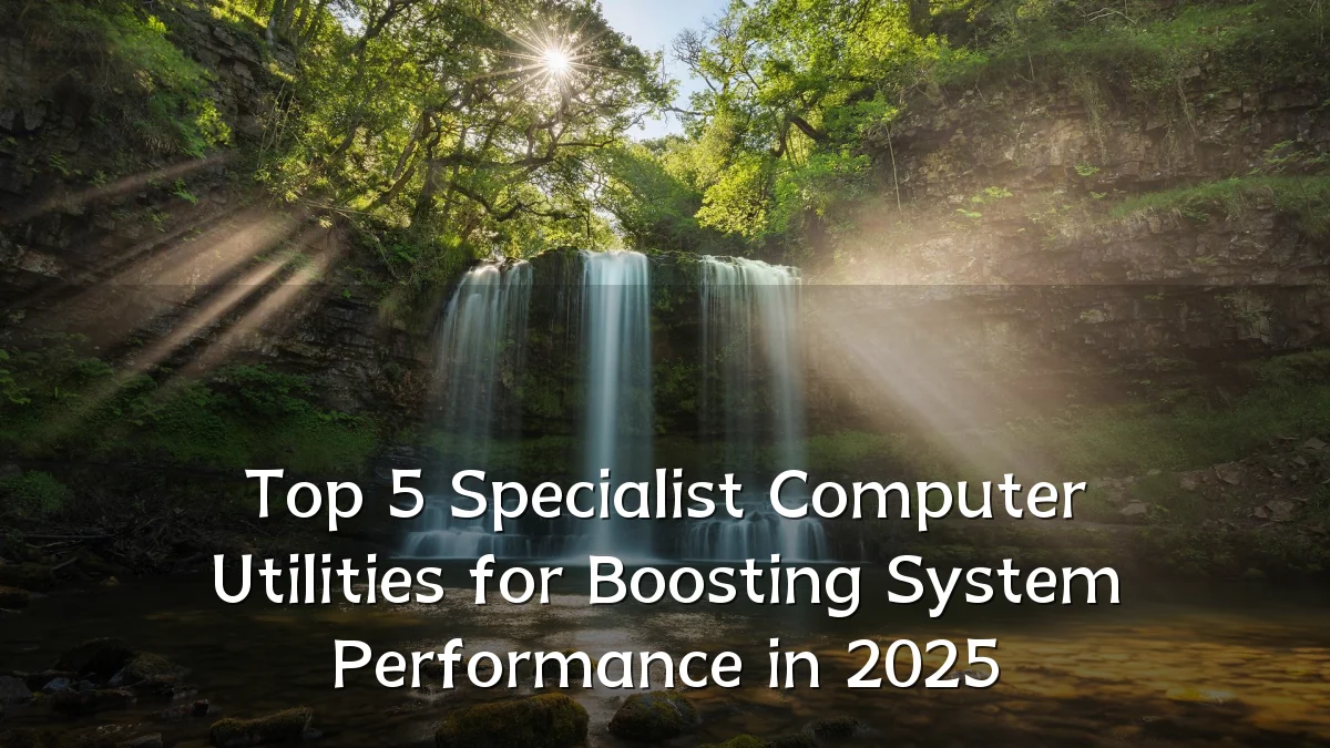 Top 5 Specialist Computer Utilities for Boosting System Performance in 2025
