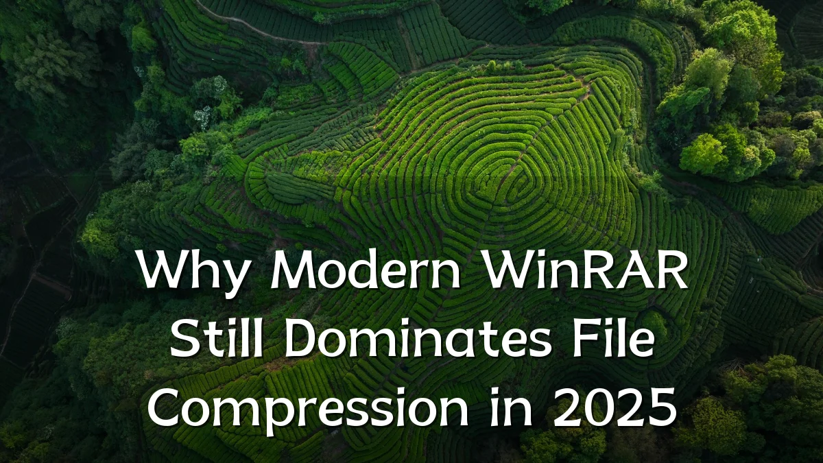 Why Modern WinRAR Still Dominates File Compression in 2025