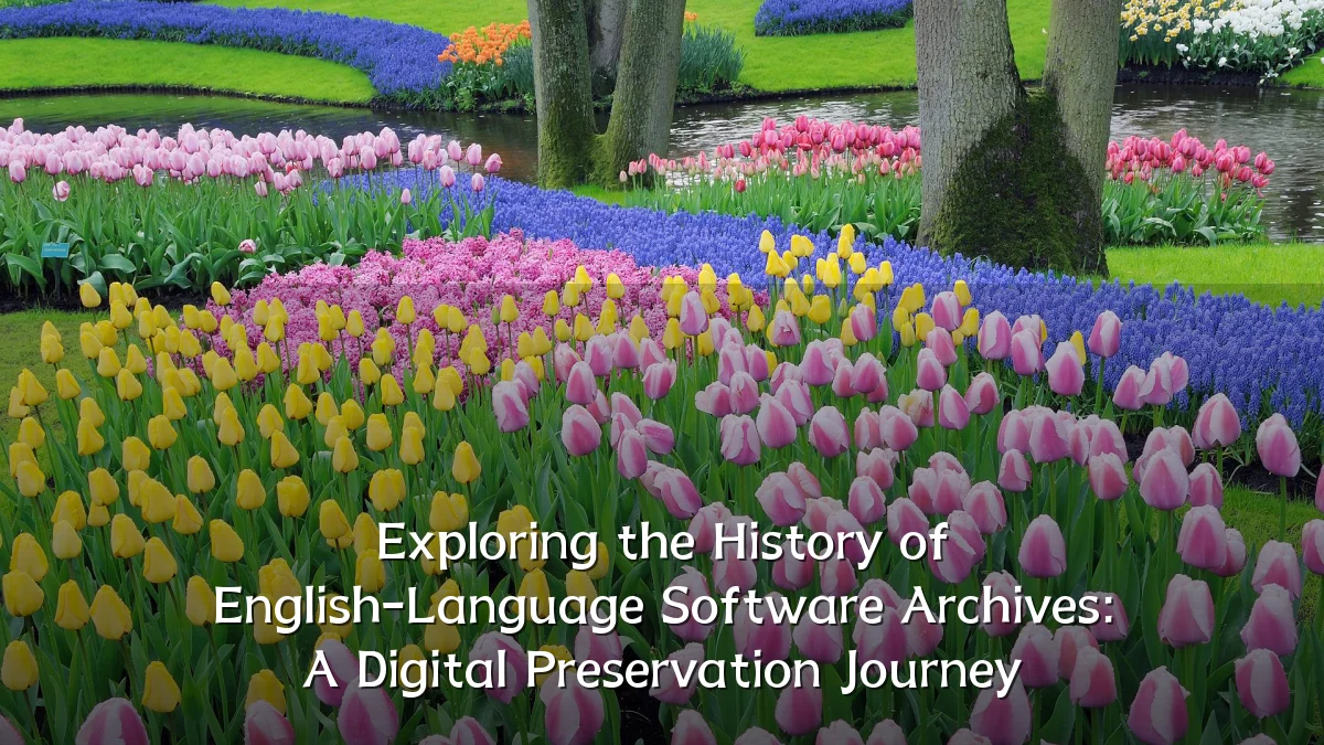 Exploring the History of English-Language Software Archives: A Digital Preservation Journey