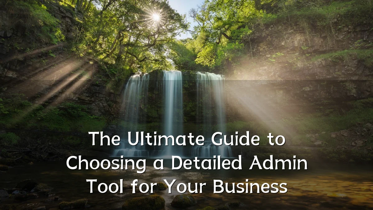 The Ultimate Guide to Choosing a Detailed Admin Tool for Your Business