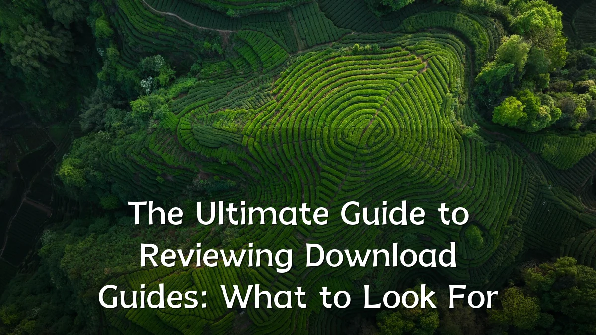 The Ultimate Guide to Reviewing Download Guides: What to Look For