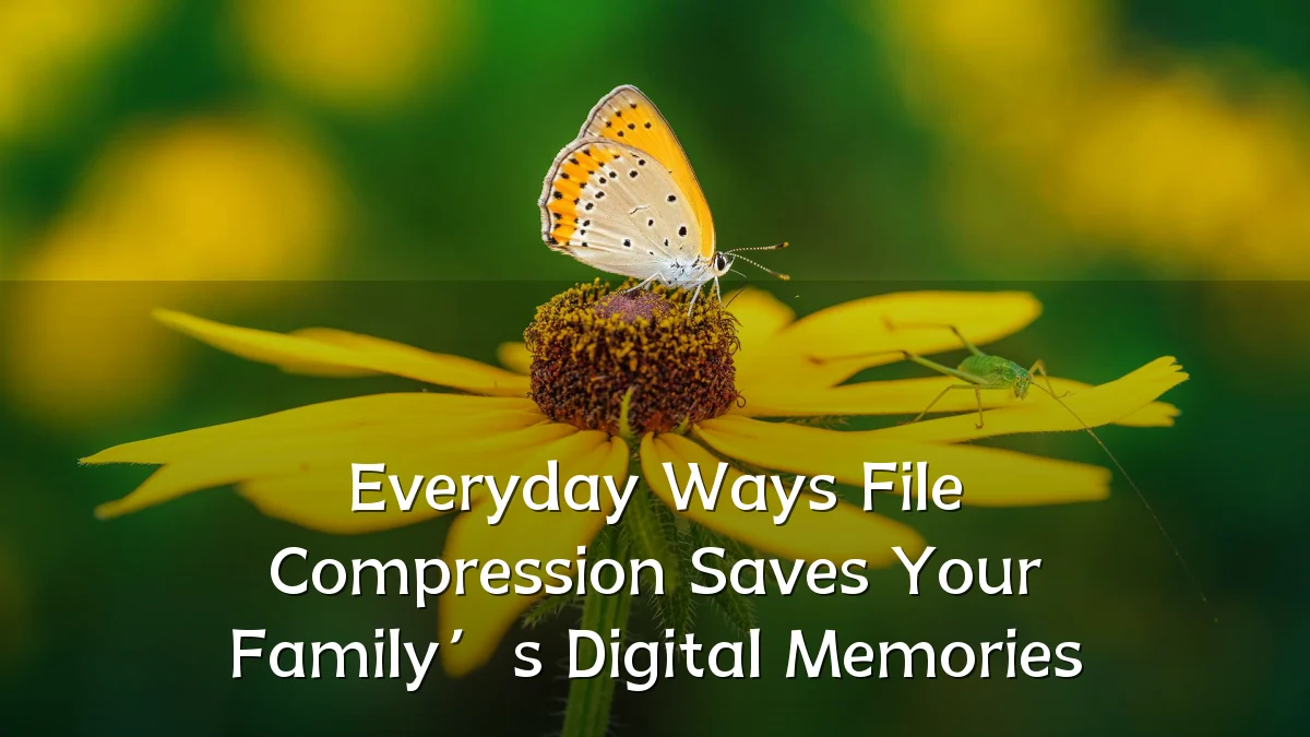 Everyday Ways File Compression Saves Your Family’s Digital Memories