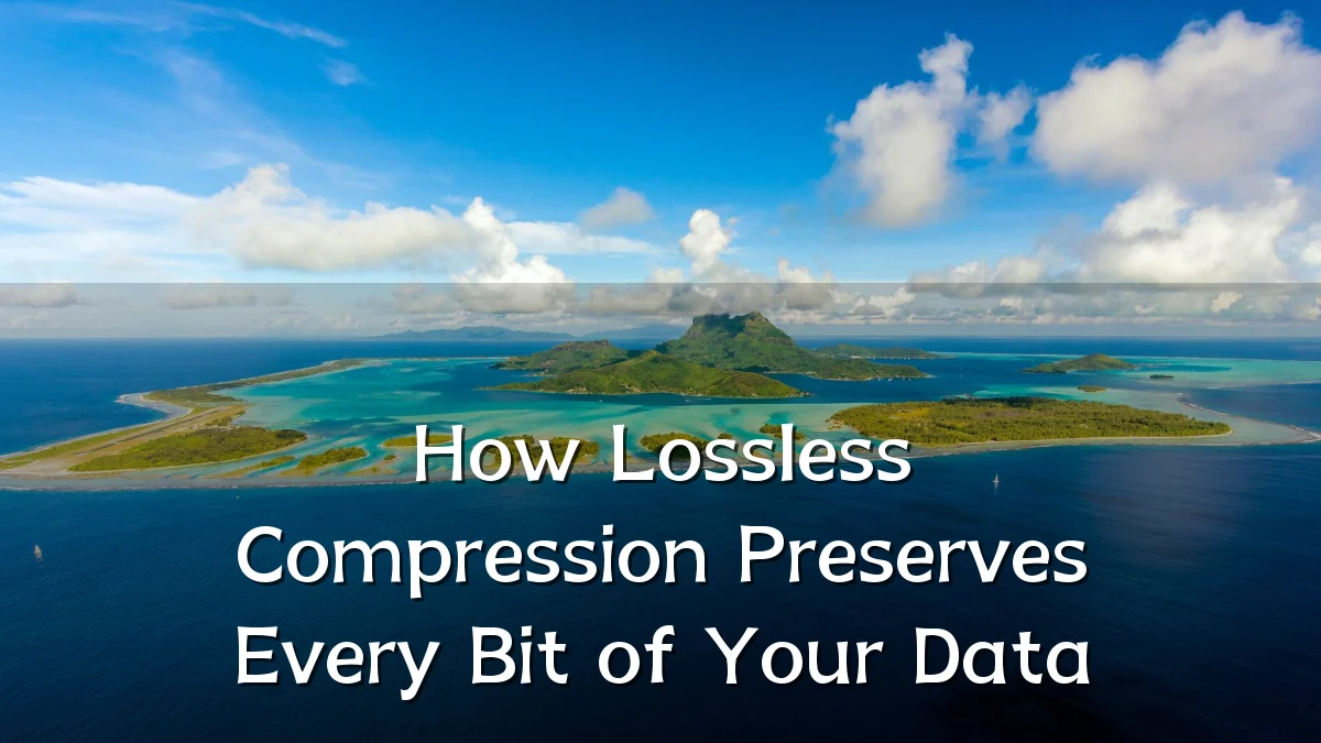 How Lossless Compression Preserves Every Bit of Your Data