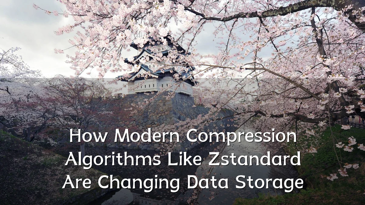 How Modern Compression Algorithms Like Zstandard Are Changing Data Storage