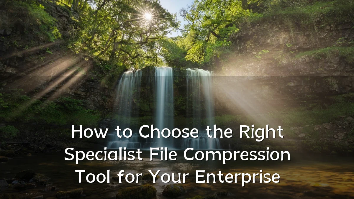 How to Choose the Right Specialist File Compression Tool for Your Enterprise