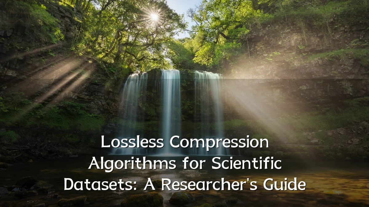 Lossless Compression Algorithms for Scientific Datasets: A Researcher's Guide
